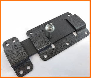 Засувка "Харків" 115*65 мм (сірий)