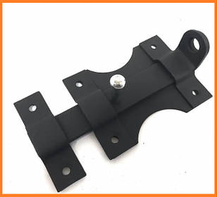 Засув "Метелик" 100*80 мм (чорний)