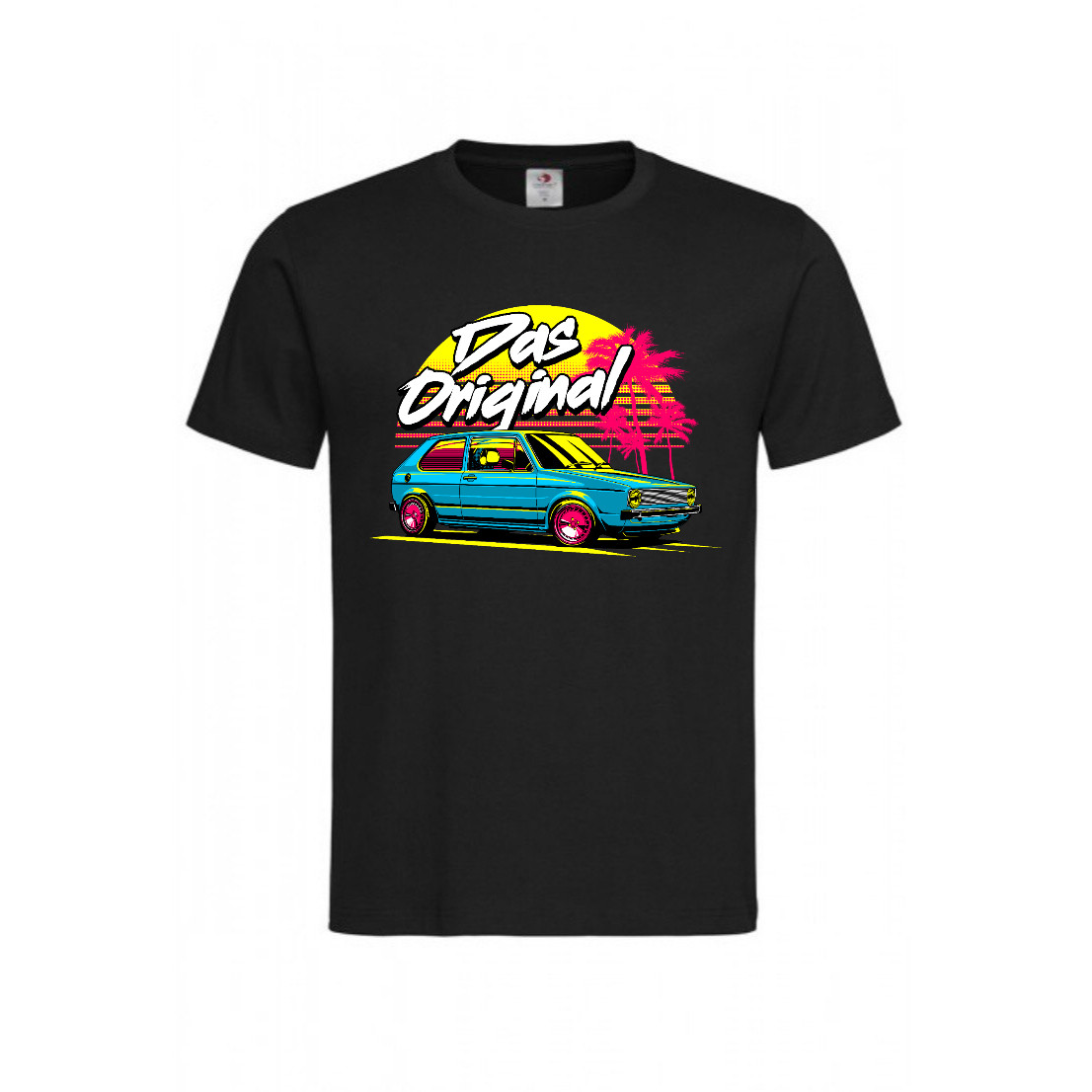 Футболка з принтом Golf MK1