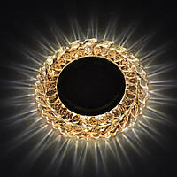 Точковий світильник T049T під лампу MR-16 з LED підсвічуванням 3W, 4000К