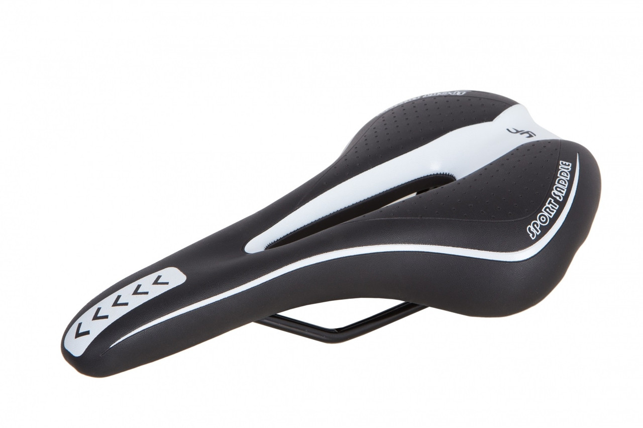 Сідло MTB Sport YF-1018 чорний/білий (SAD-299), фото 1