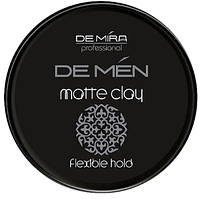 Матова глина для укладання волосся та бороди DeMira Professional DeMen Matte Clay, 100 мл