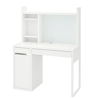MICKE стол, белый, 105х50 см, 099.030.14
