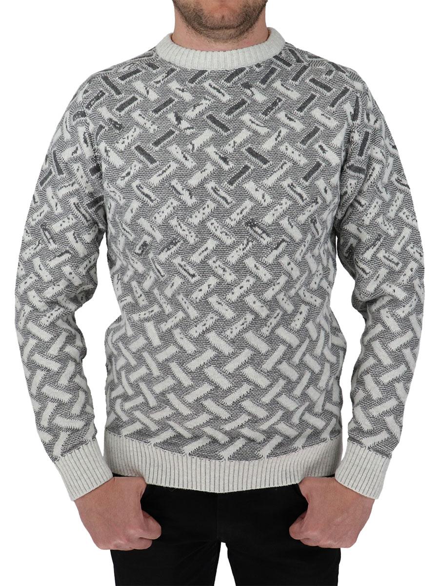 Зимовий светр із малюнком Pulltonik 221-20 Gri, фото 1