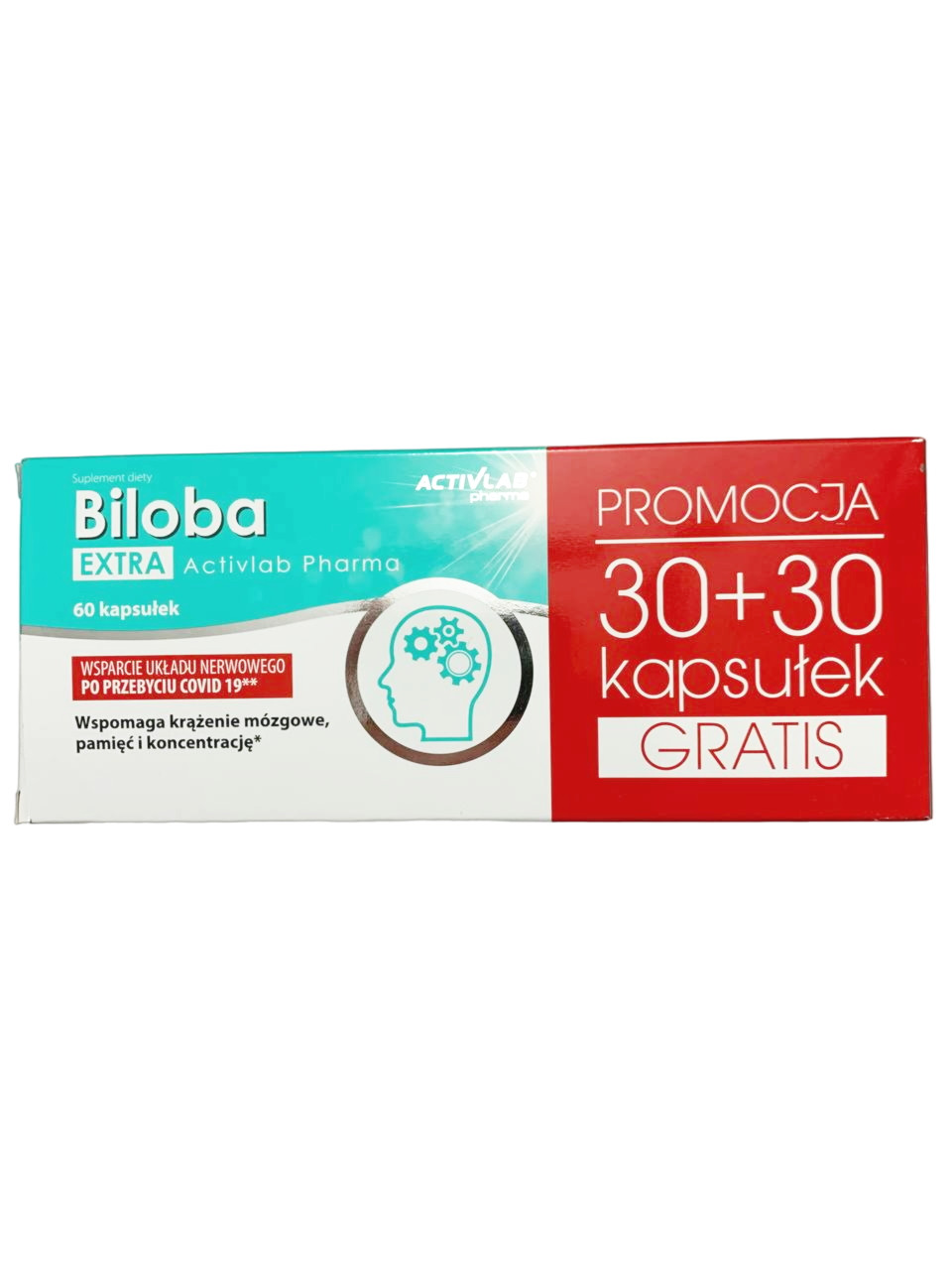 Препарат для судин мозку Activlab Biloba (60 капсул.), фото 1
