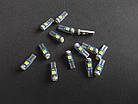 Автолампа світлодіодна T5 W2x4.6d, 3030 х 3 smd, фото 9
