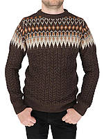 Зимовий чоловічий светр Trist Star 5239 Kahve коричневого кольору