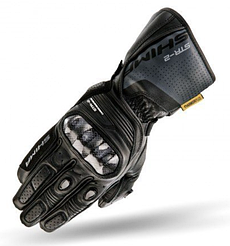 МОТОРУКАВИЦІ ШКІРЯНІ SHIMA STR-2 GLOVES BLACK