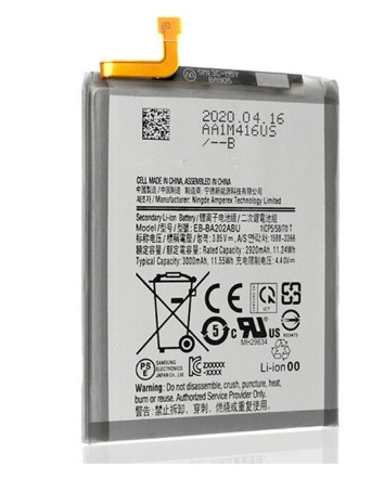 Акумулятор для Samsung A20E/EB-BA202ABU, 3000 mAhv