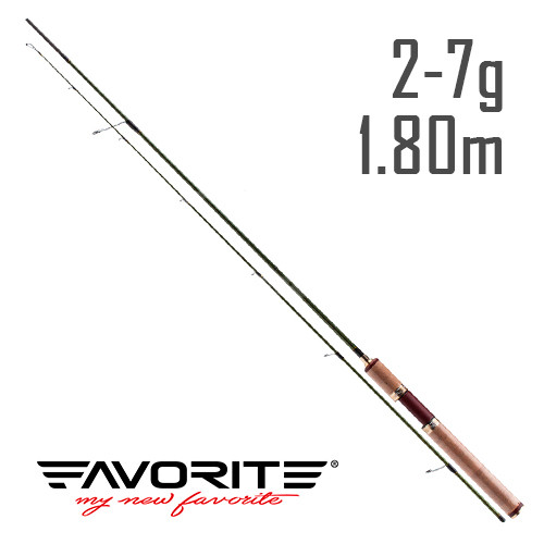 Спининг Favorite Arena Stream ARNS-602UL 1.8m 2-7g 2-5lb Mod-Fast