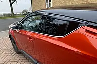 Дефлекторы окон (ветровики) Toyota C-HR 2017-2023 (Autoclover/Южная Корея)