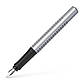 Набір для каліграфії Faber-Castell GRIP 2011 ручка перова з 3 товщинками пера корпус срібний, 201629, фото 4