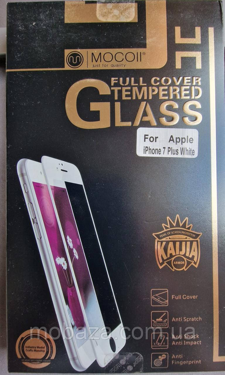 Захисне скло Apple iPhone 7 Plus White