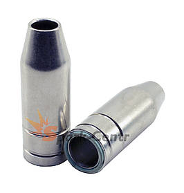 Сопло газове сильно конічне Ø9,5мм х Ø18мм х 53мм для зварювальних пальників МВ 15