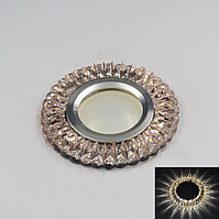 Точковий світильник LB1804P під лампу MR-16 з LED підсвічуванням 3W, 4000К