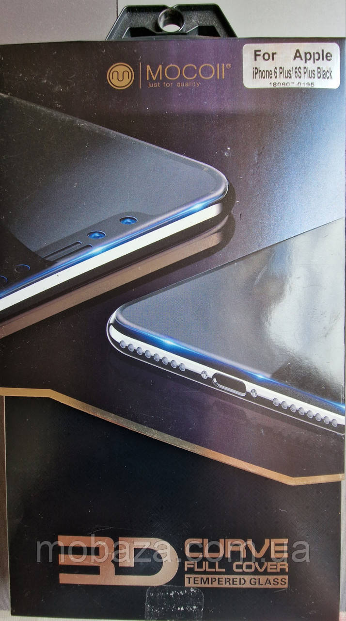 Захисне скло Apple iPhone 6 Plus/6S Plus Black