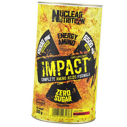 Амінокислоти ВСАА та ЕАА Nuclear Nutrition Impact 500г, фото 1