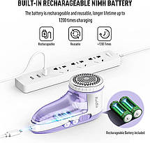Машинка для видалення ворсу акумуляторна FU-02, Amazon, Німеччина, фото 6