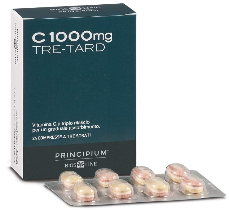 Вітамін С 1000 Bios Line C 1000 Tre-Tard 24 таб