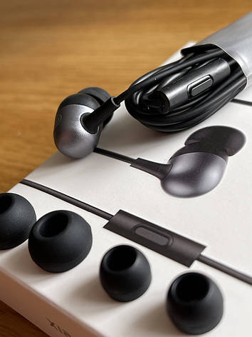 Навушники Earphones для Xiaomi Mi з мікрофоном та розємом 3,5мм, фото 1