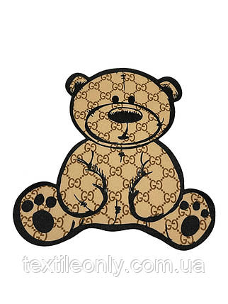 Нашивка Ведмедик Гуччі / Bear 190х200 мм, фото 2