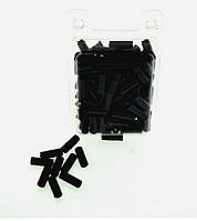 Колпачок SACCON пластиковый 1шт, для кожуха тормоза, черный (CT2900B100-ret)