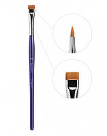 Creator Synthetic №22 рівний пензель для фарбування брів BROW BRUSH / Alla Zayats