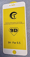 Захисне скло Apple iPhone 6 Plus White