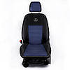 Чохли на сидіння Мерседес W202 С-Клас (Mercedes W202 C-Class) модельні тканинні авточохли, логотип, фото 8