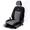 Чохли на сидіння Мерседес W202 С-Клас (Mercedes W202 C-Class) модельні тканинні авточохли, логотип, фото 3