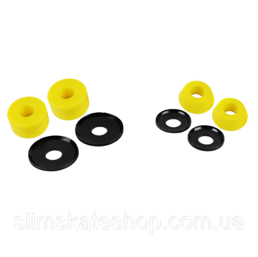 Бушинги для скейт підвісок Slim Premium Bushings Kit Yellow 94a
