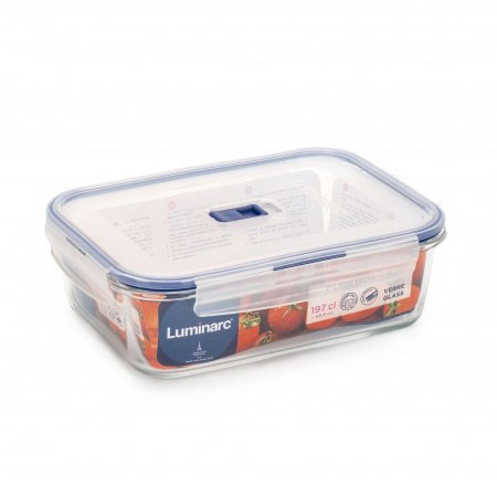 Контейнер Luminarc Pure Box Active для їжі прямокутний 1970 мл (P3549)