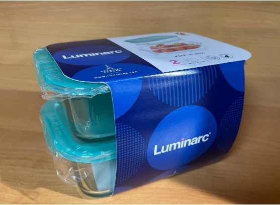 Набір контейнерів Luminarc Keep'N прямокутних з кришкою 2 шт (Q1411)