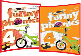 Funny Phonics 1. Student's+Activity Book. Комплект книг з англійської мови. Підручник+Зошит. MM Publications