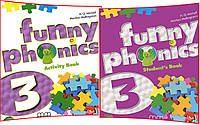 Funny Phonics 3. Student's+Activity Book. Комплект книг з англійської мови. Підручник+Зошит. MM Publications