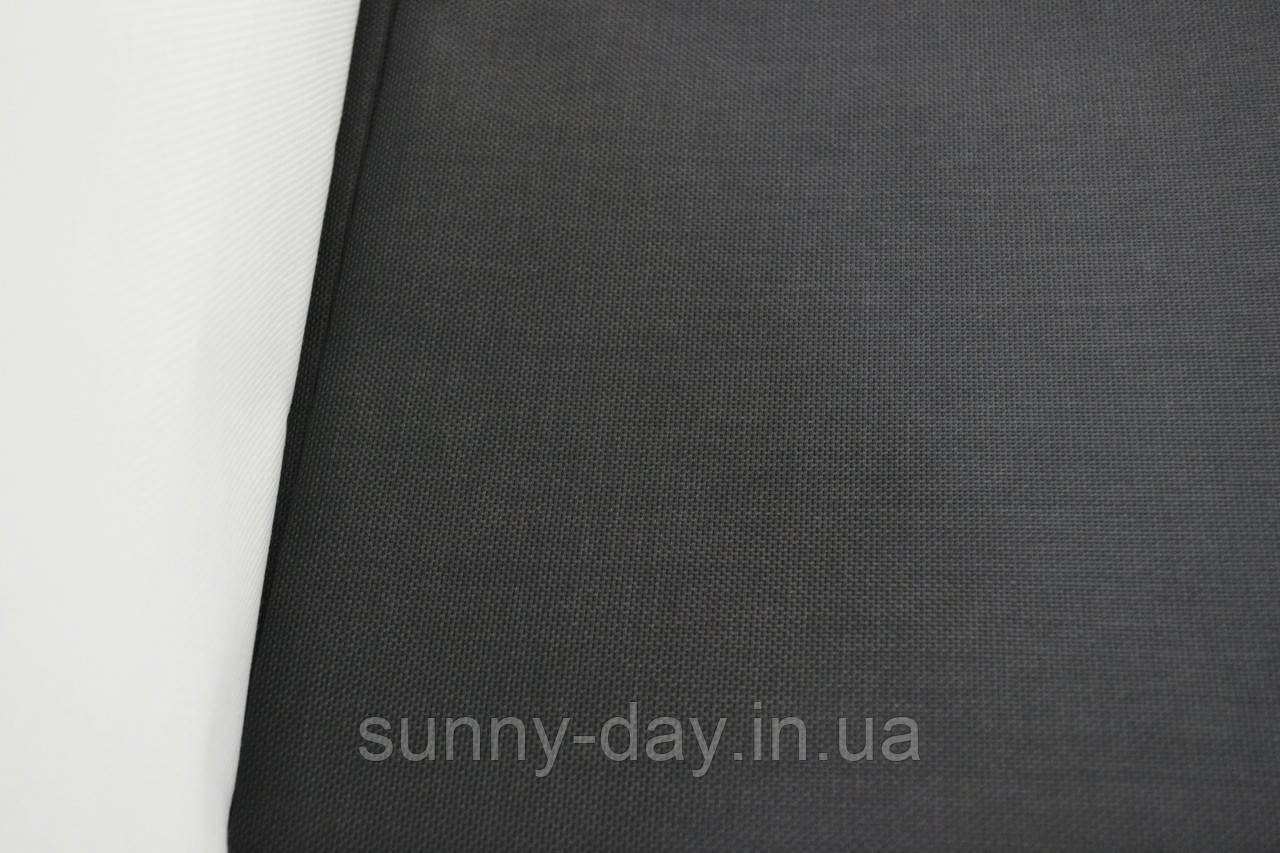 Вінілова канва 21ct, чорна, 50*50см, фото 1