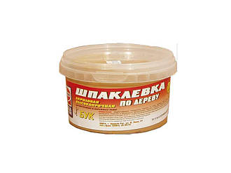 Шпатлівка по дереву колерована (Бук) 0,5кг ТМ РОДАCOLOR BP