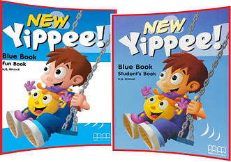 New Yippee Blue. Student's+Fun Book. Комплект книг з англійської мови. Підручник+Зошит. MM Publications