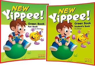 New Yippee Green. Student's+Fun Book. Комплект книг з англійської мови. Підручник+Зошит. MM Publications