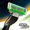Gillette Mach3 Sensitive комплект футляр, верстат для гоління, касета для гоління, фото 3