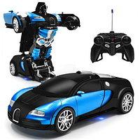 Трансформер машинка Bugatti Car Robot TT663