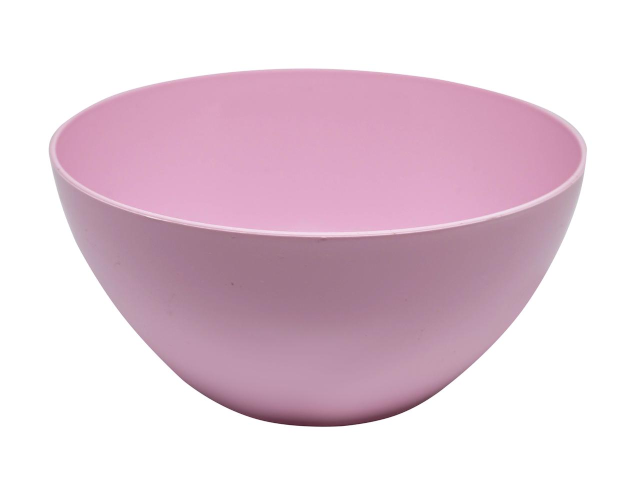 Миска 1л салатница рожева (ПолимерАгро)