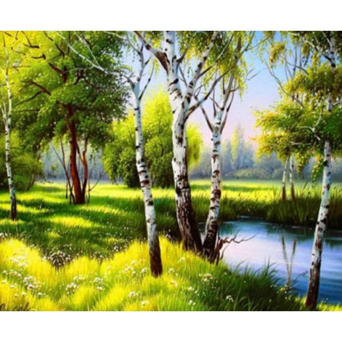 Картина за номерами 30х40 см DIY (без коробки) Природа (EKTL1889_O)