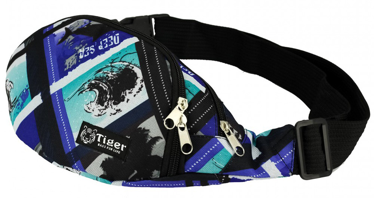Сумка-бананка Tiger Moon Print Акули S175680