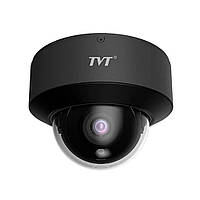 IP-відеокамера 4Mp TVT TD-9541E3 (D/PE/AR2) Black f=2.8mm