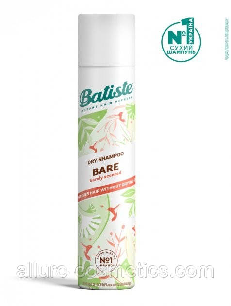 Сухой шампунь Batiste Dry Shampoo Bare 200 мл