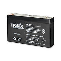 Акумуляторна батарея 6В 7Аг Trinix 6V7Ah/20Hr AGM свинцево-кислотна