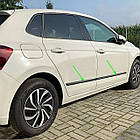 Молдинги на двері для Volkswagen Polo VI 5dr 2017+, FL 2021+