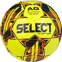 М’яч футбольний SELECT Flash Turf Yellow FIFA Basic v23