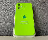 Чехол silicone case full camera на iphone 12 с микрофиброй силиконовый для айфон 12